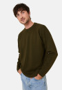 Loose-fit round-neck sweater in merino wool - Felix