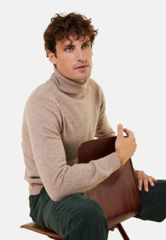 Cashmere turtleneck sweater - Eduardo