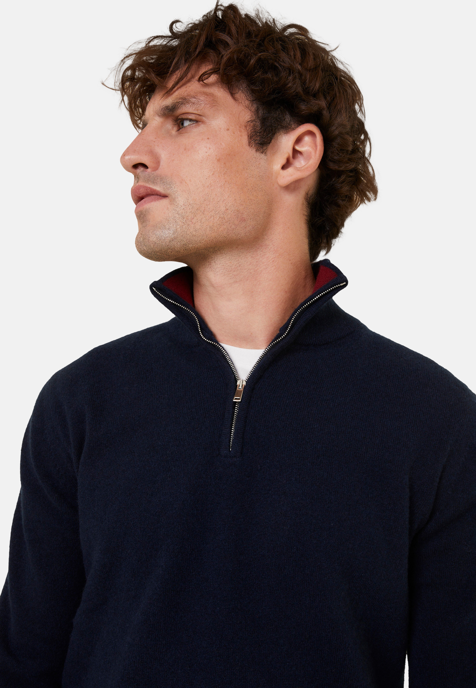 Pull col camionneur en cachemire - Emile