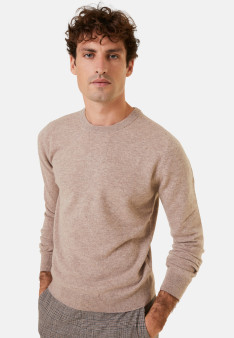 Pull col rond en cachemire - Evain