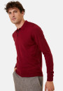 Polo neck sweater with logo in merino wool - Eni
