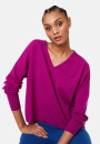 Pull court en cachemire avec poche - Balba