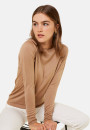 Merino wool round neck sweater - Asena