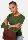 Merino wool round neck sweater - Asena