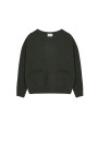 Loose sweater with pockets in recycled cashmere and wool - Davina
