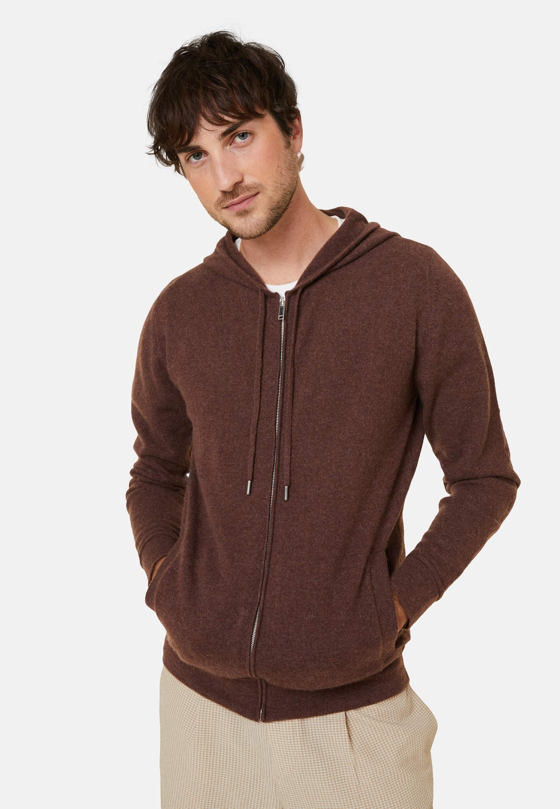 Cashmere Zip Hoodie - Bradley
