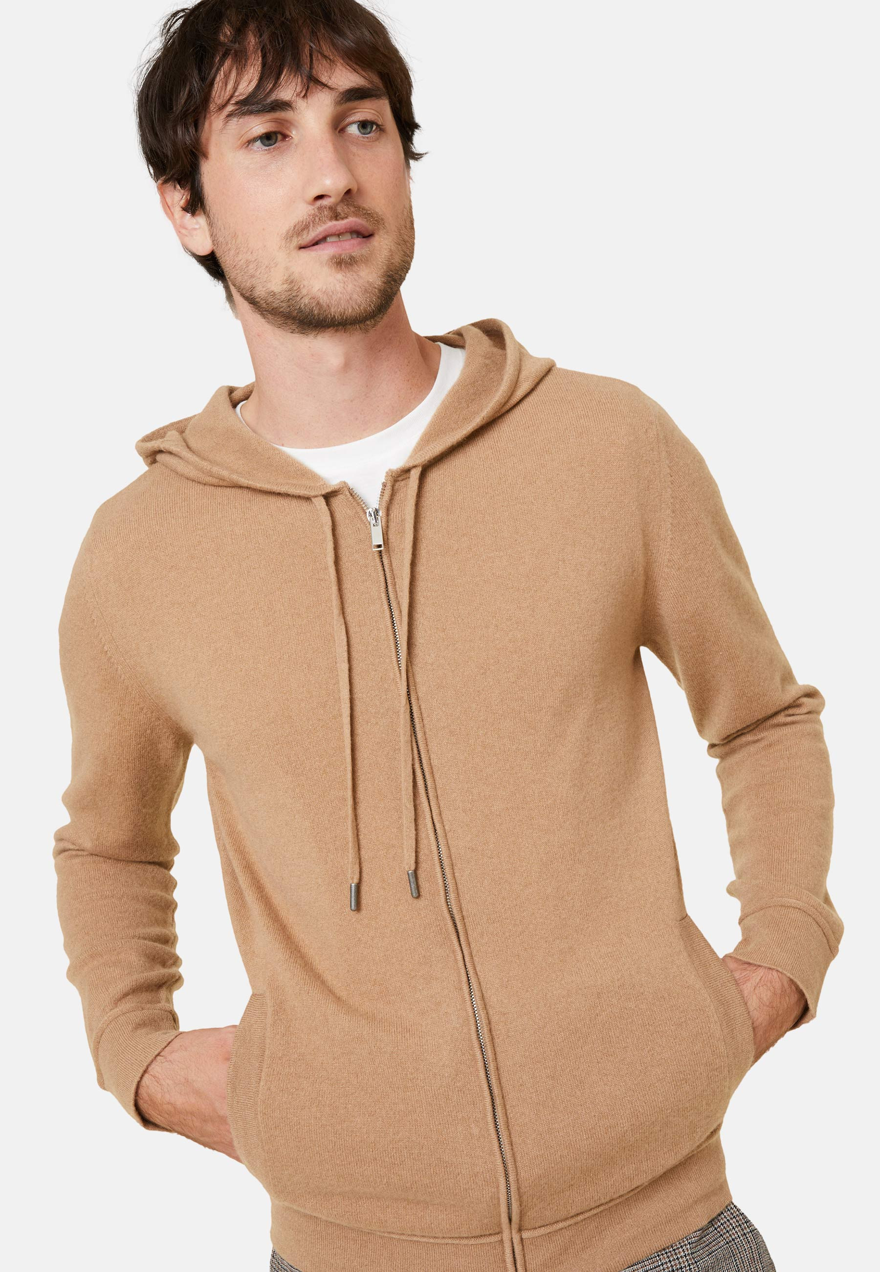 Cashmere Zip Hoodie - Bradley