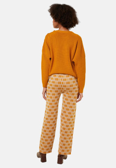 Merino wool patterned pants - Gill