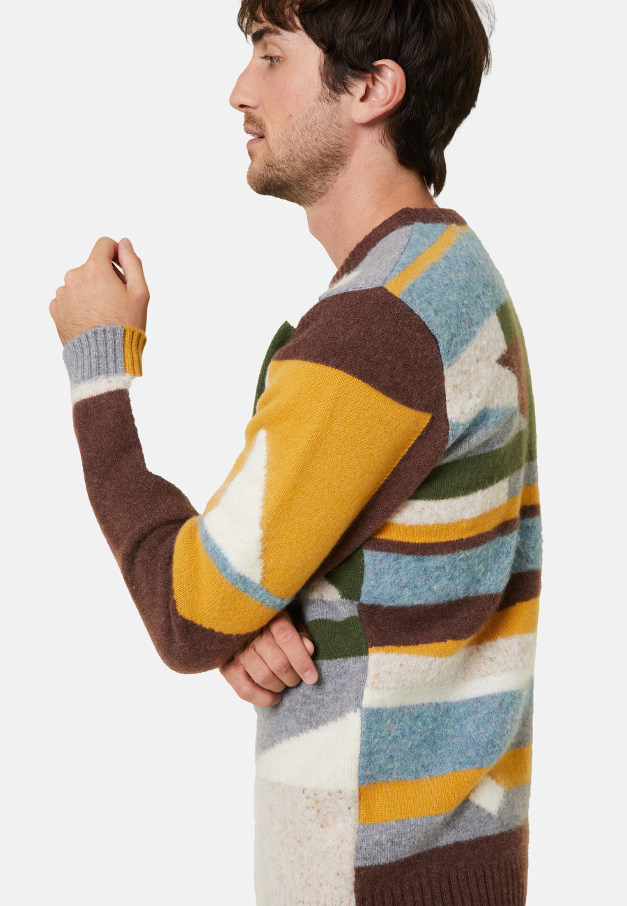 Suéter de cashmere com gola redonda Superbowl - Florian