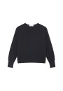 Short cashmere sweater with pocket - Balba