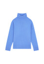 Turtleneck sweater with cashmere slits - Adena