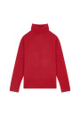 Turtleneck sweater with cashmere slits - Adena