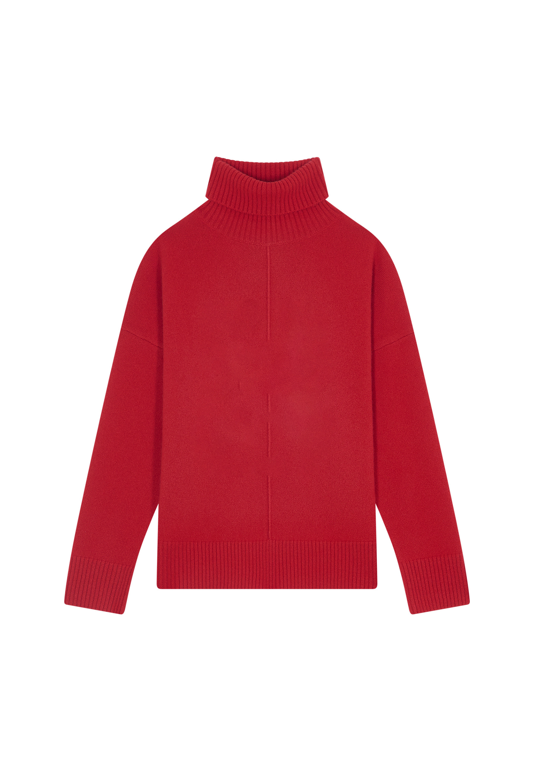 Turtleneck sweater with cashmere slits - Adena