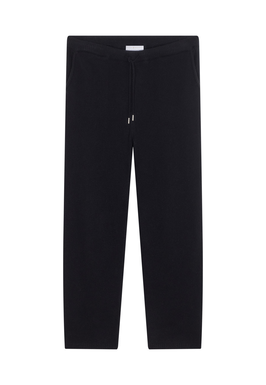 Joggers with pockets in recycled cashmere and wool - Anka