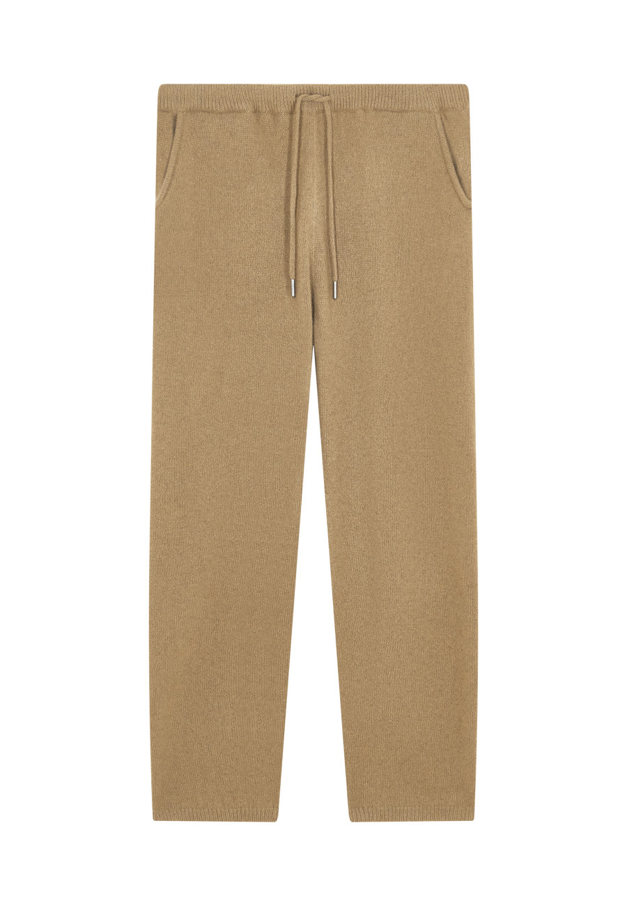 Joggers with pockets in recycled cashmere and wool - Anka