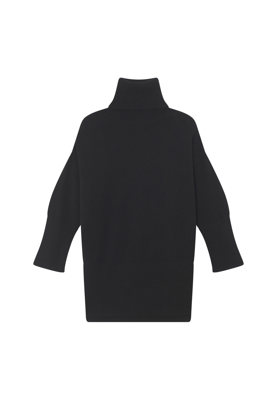 Camisola longa e solta de lã e caxemira - Galice