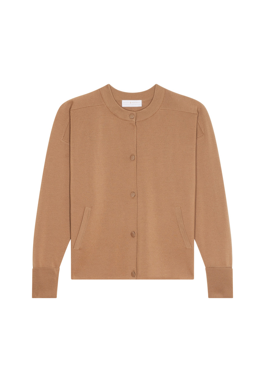 Buttoned jacket with pockets in merino wool - Gaspard