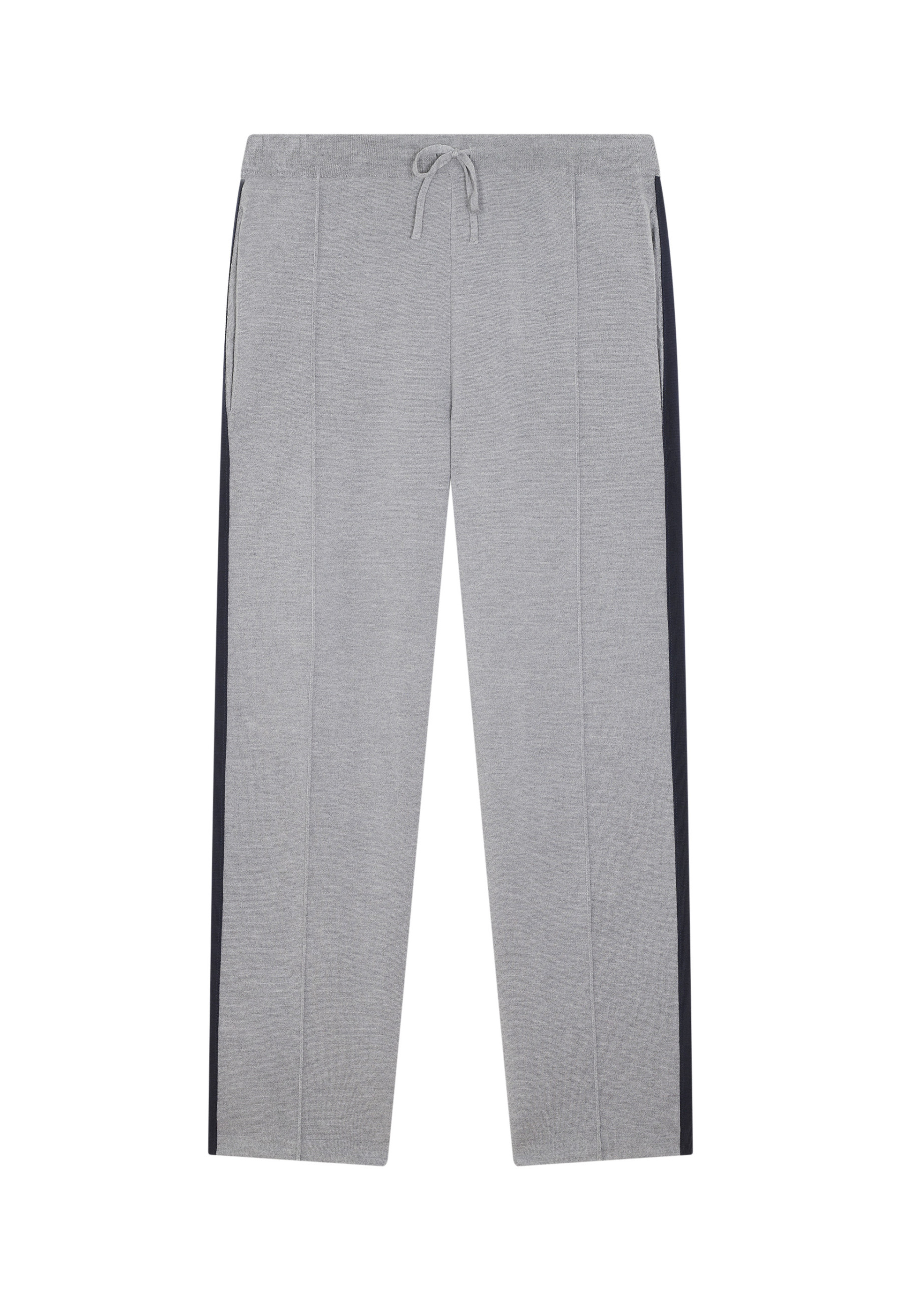 Pantalon à poches en laine mérinos et Fil Lumière - Franck