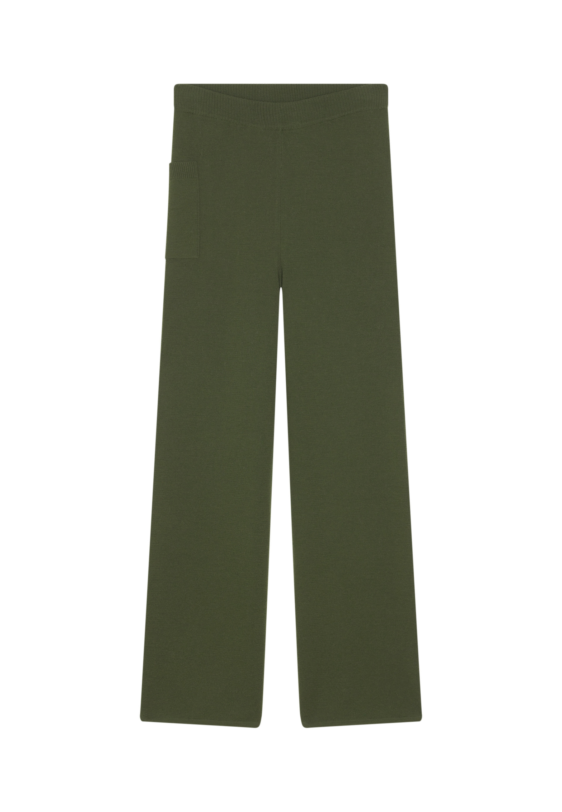 Merino wool pocket pants - Gaetane