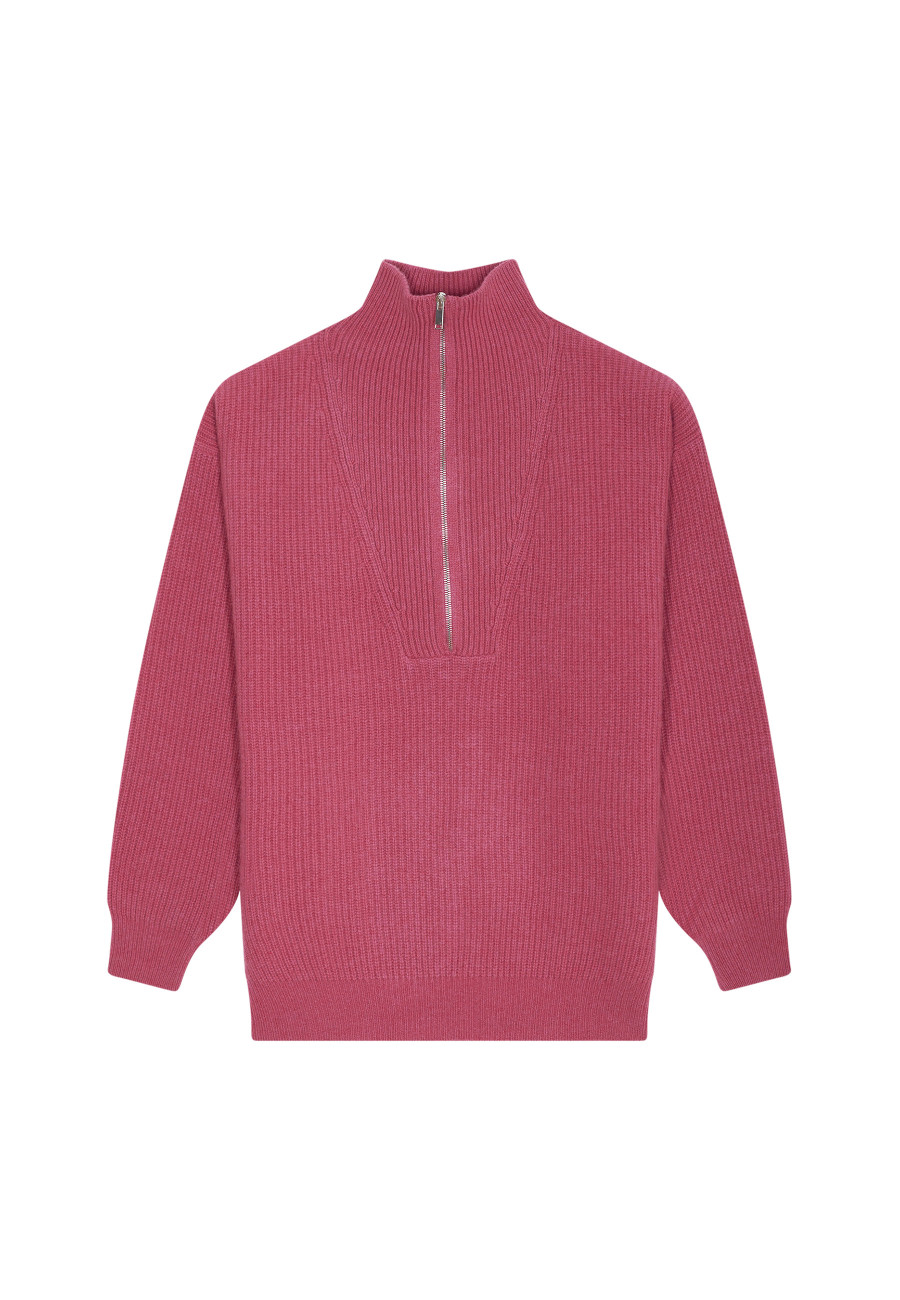 Cashmere-blend turtleneck sweater - French