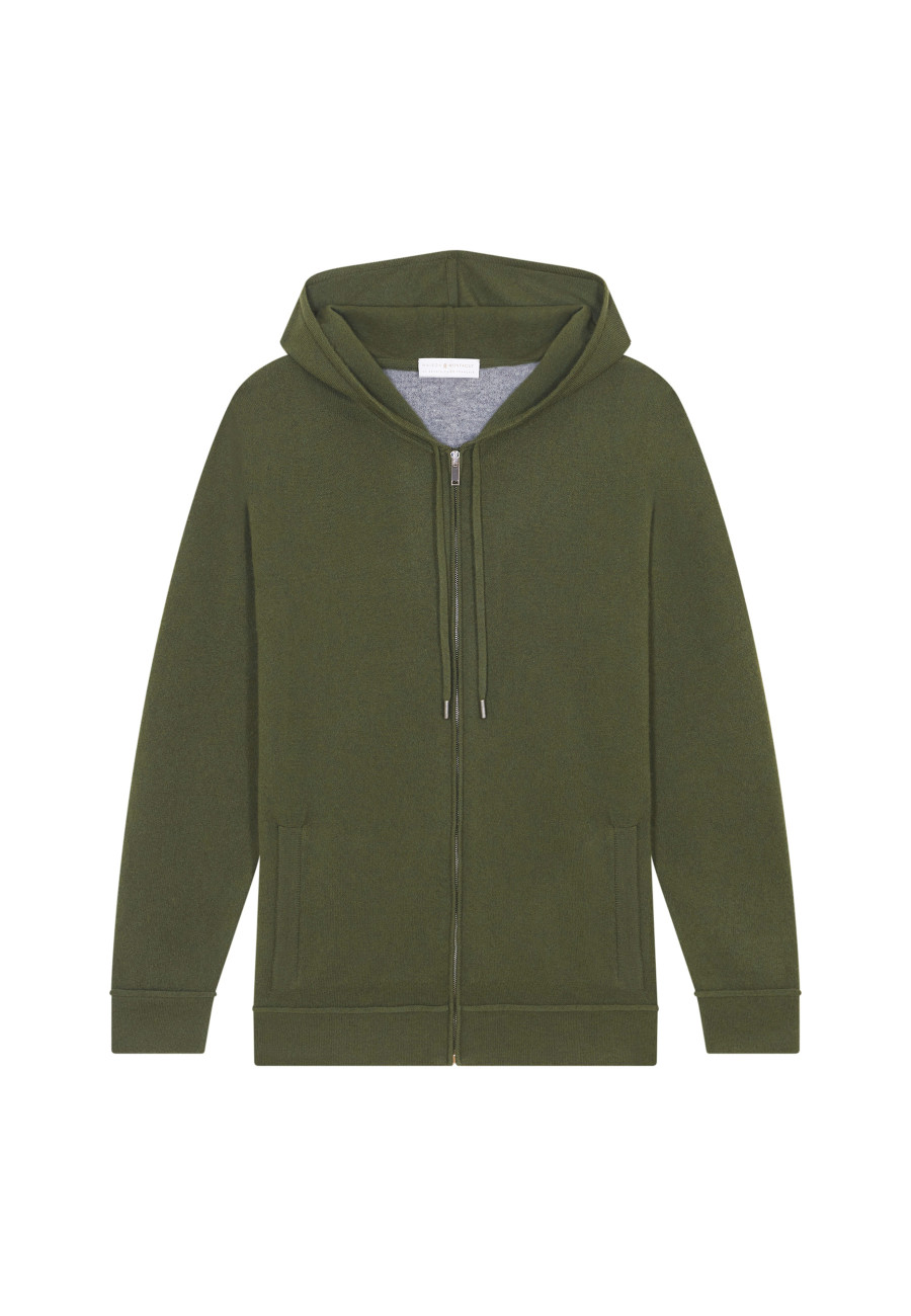 Cashmere Zip Hoodie - Emilien