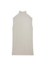 Sleeveless high neck tunic in wool and cashmere - Garance