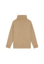 Turtleneck sweater with cashmere slits - Adena