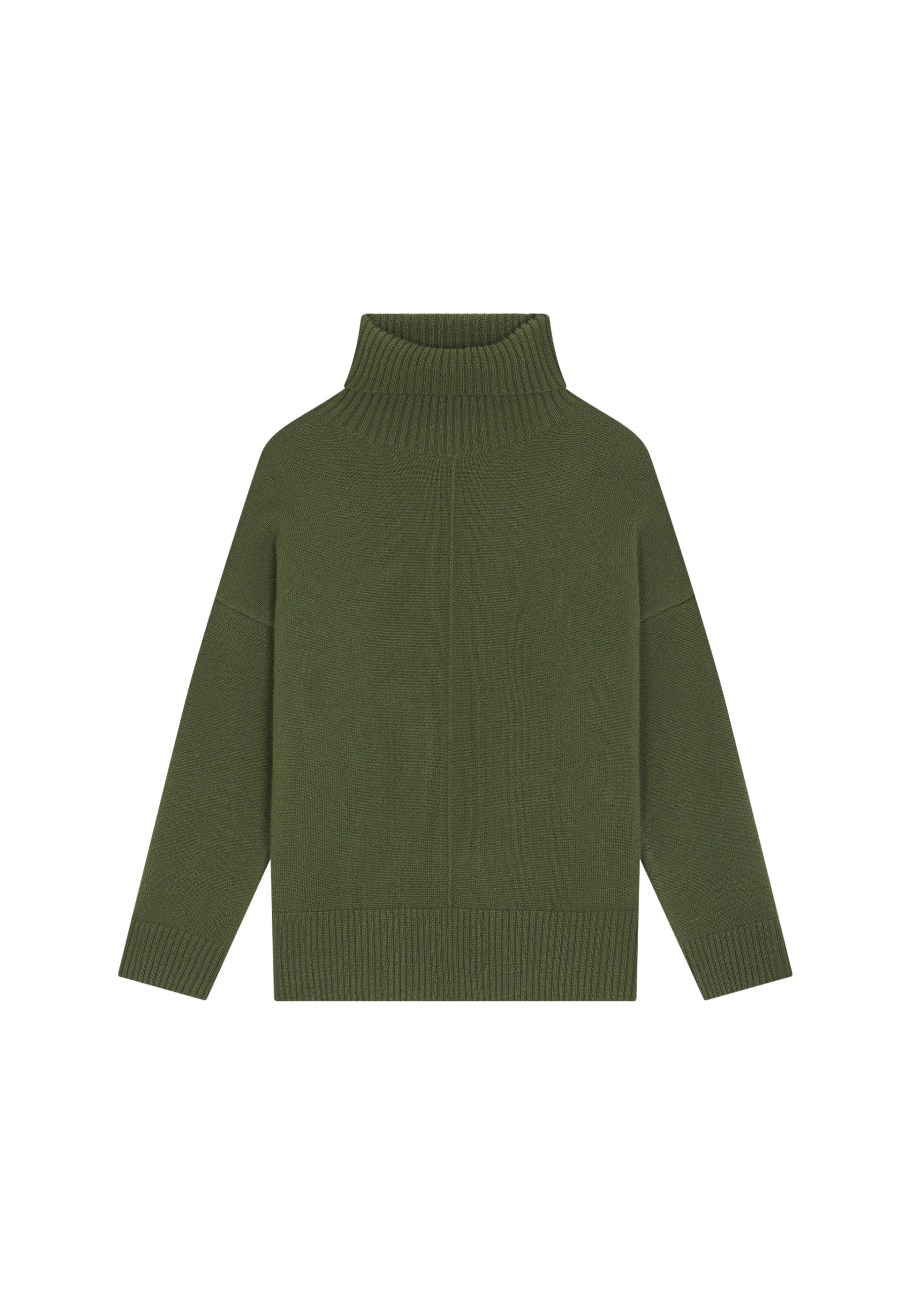 Turtleneck sweater with cashmere slits - Adena
