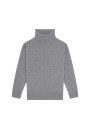 Turtleneck sweater with cashmere slits - Adena