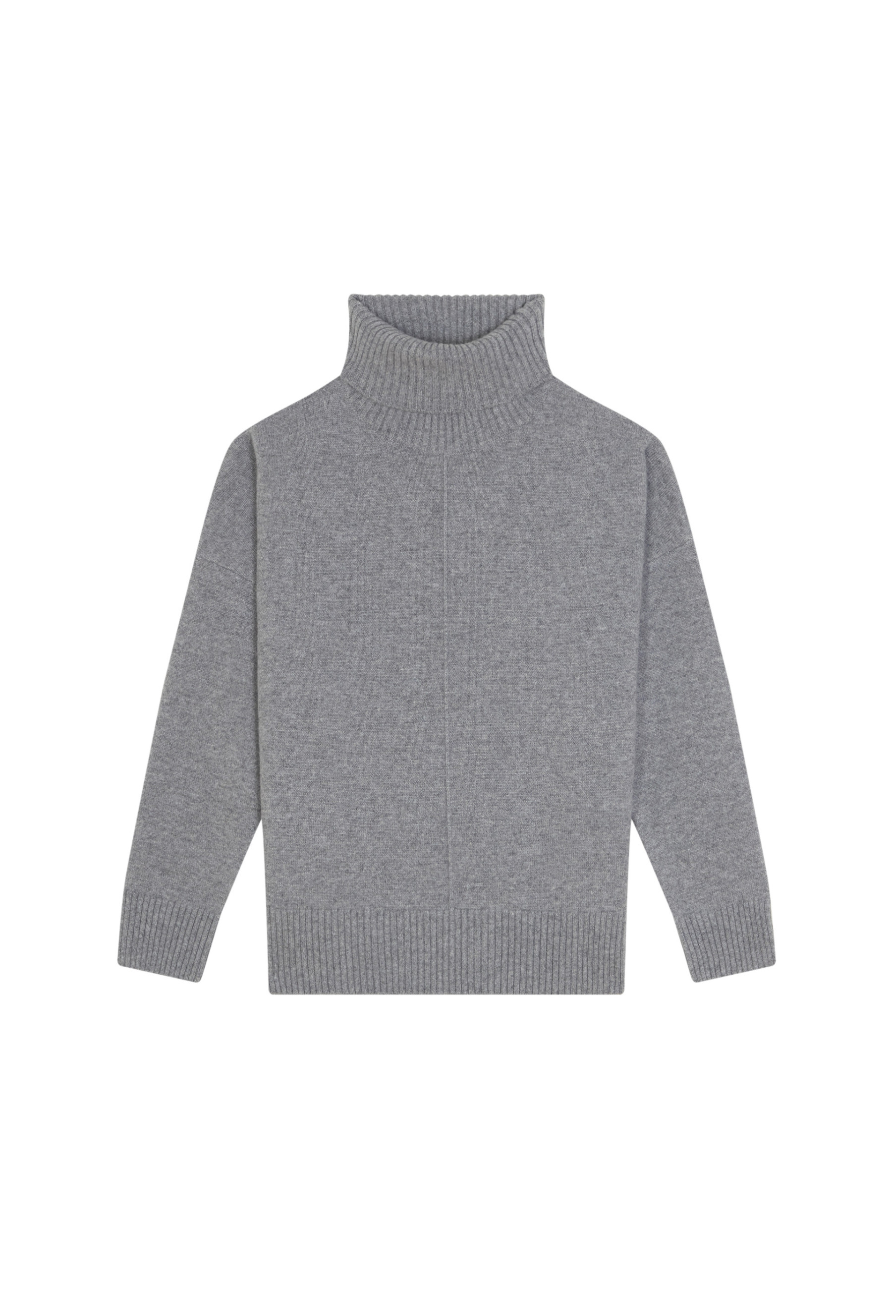 Turtleneck sweater with cashmere slits - Adena