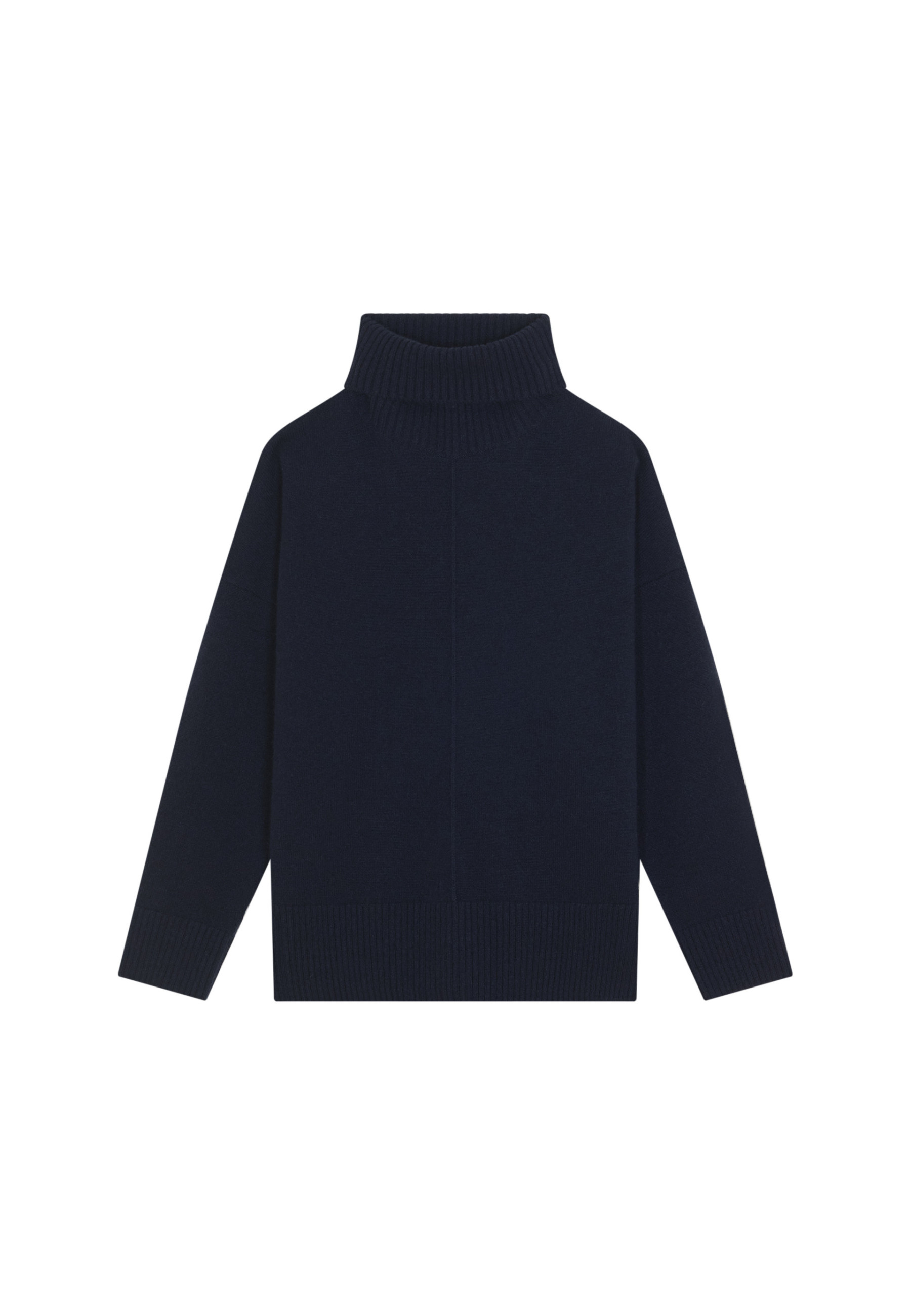 Turtleneck sweater with cashmere slits - Adena