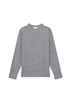 Pull col rond en laine et cachemire - Fado