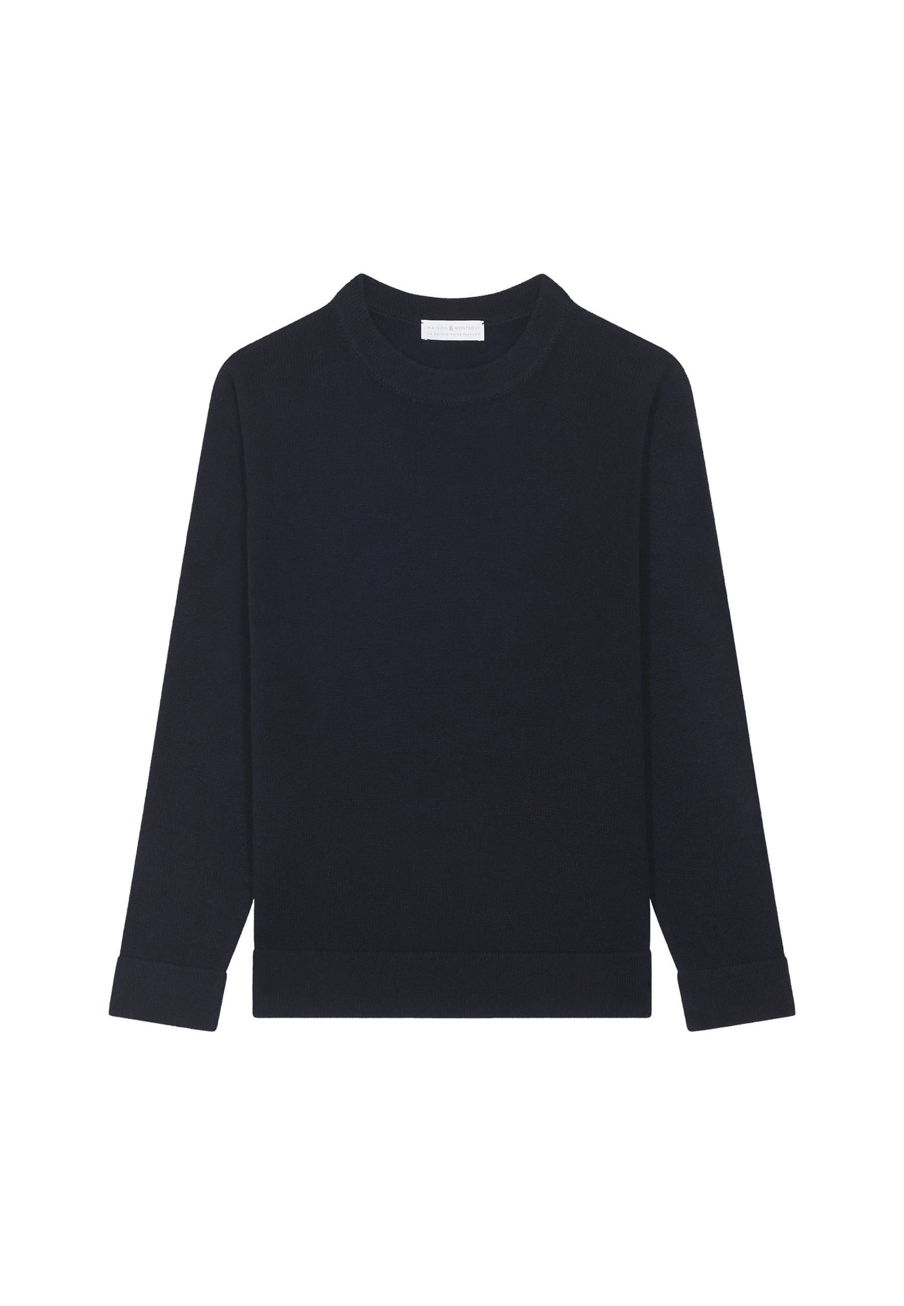 Pull col rond en laine et cachemire - Fado