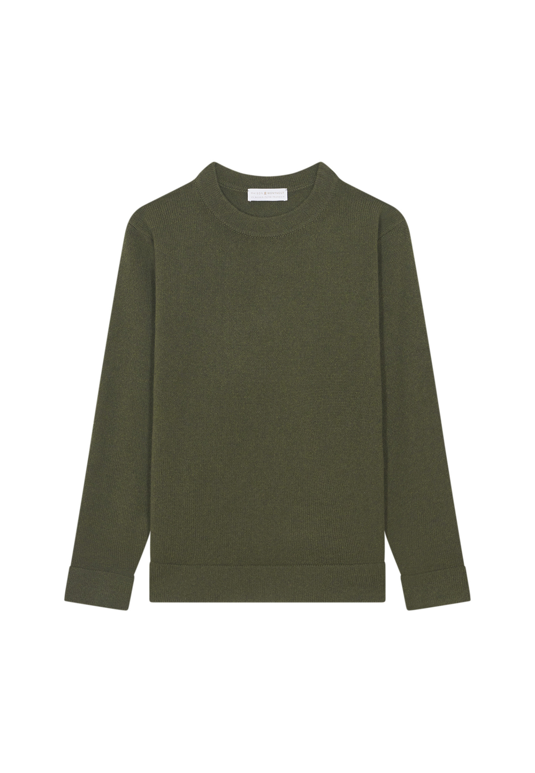 Pull col rond en laine et cachemire - Fado