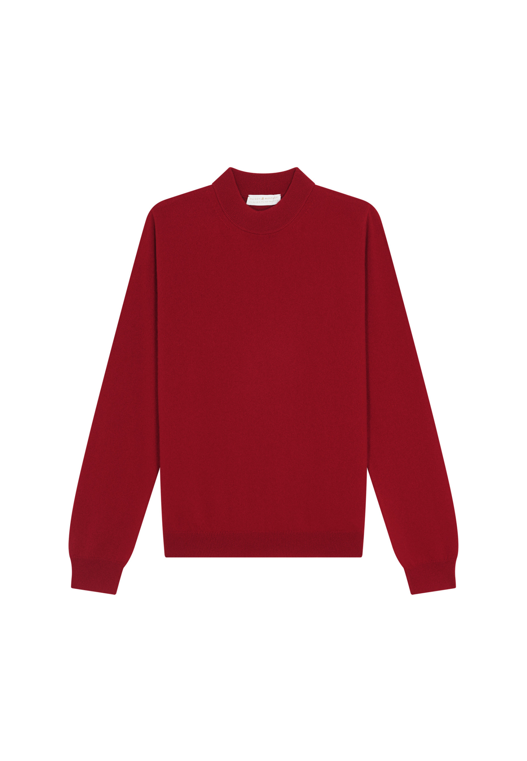  	Pull col montant en cachemire - Esteban 7860 soleil - 89 Moutarde