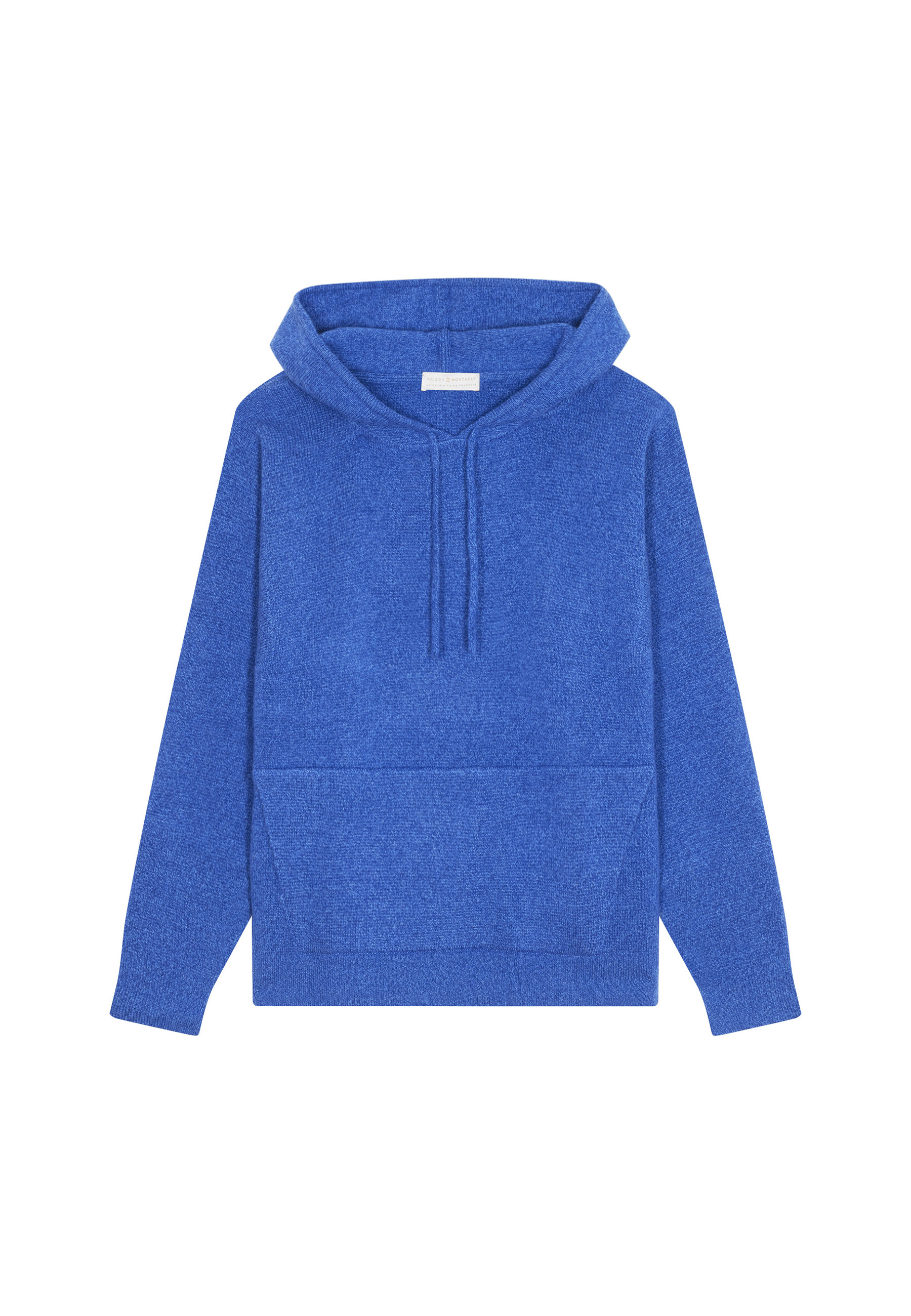 Hooded hoodie with pockets in wool and cashmere - Fabio