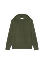 Hooded hoodie with pockets in wool and cashmere - Fabio