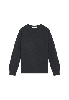 Pull col rond en cachemire - Abeline 7870 ecureuil - 92 Rouille