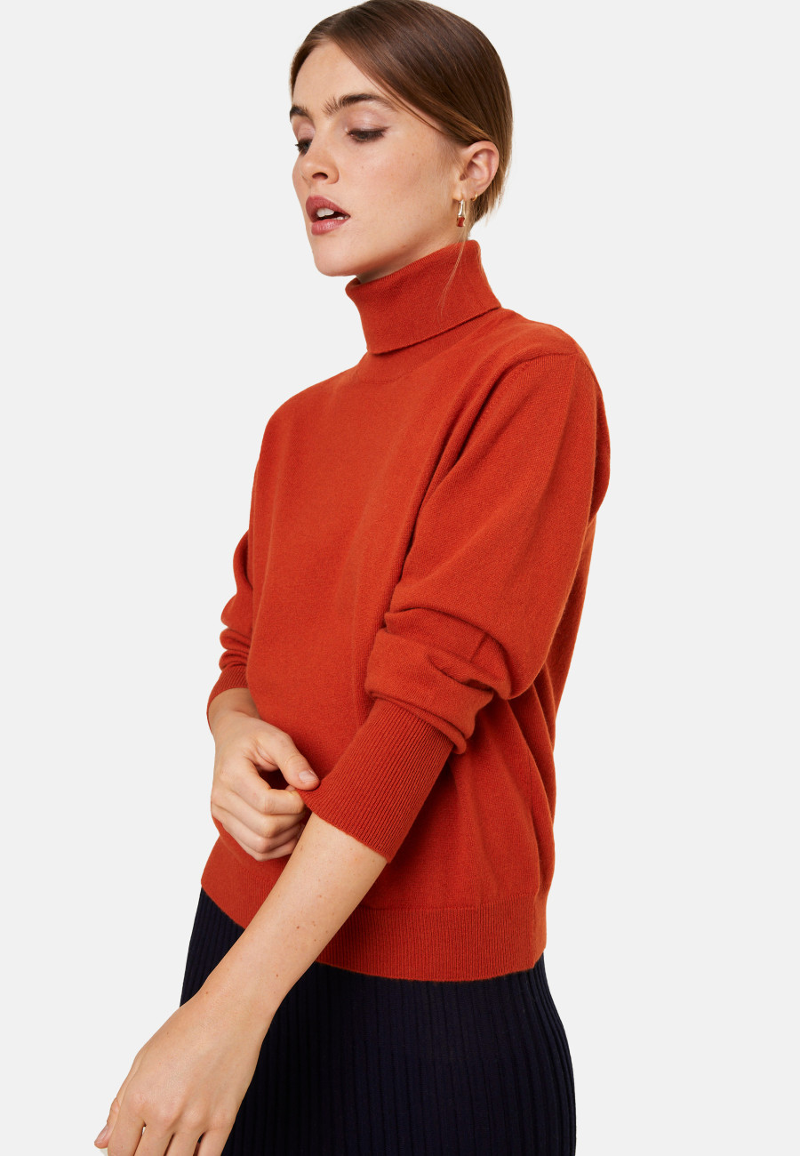Suéter de cashmere com gola alta - Anabelle