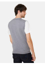 Sleeveless vest with logo in merino wool - Ernardo