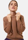 Loose sweater with pockets in recycled cashmere and wool - Davina