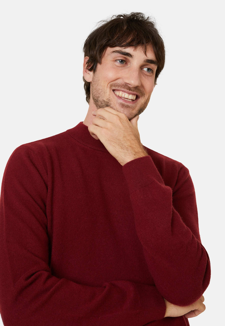 Suéter de cashmere com gola alta - Esteban