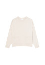 Loose sweater with pockets in recycled cashmere and wool - Davina