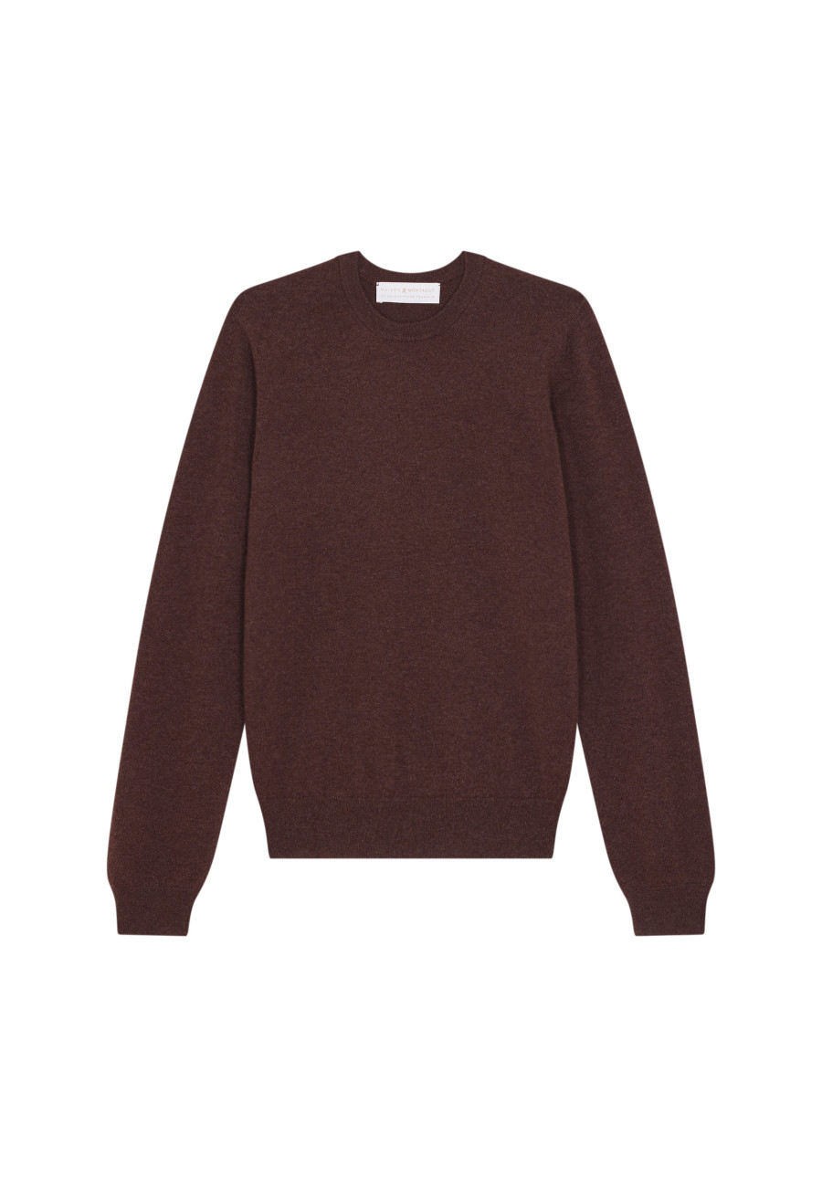 Suéter de cashmere com gola redonda - Evain