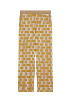 Merino wool patterned pants - Gill