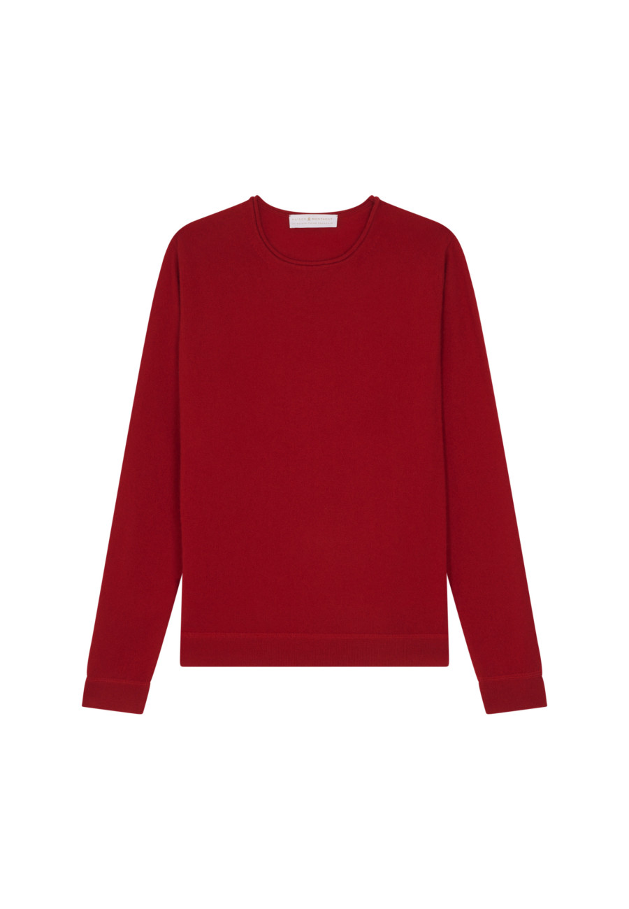 Suéter de cashmere com gola enrolada - Ernest