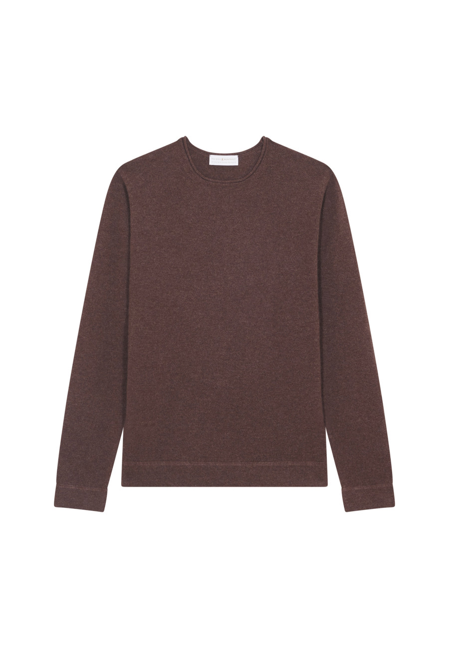 Suéter de cashmere com gola enrolada - Ernest