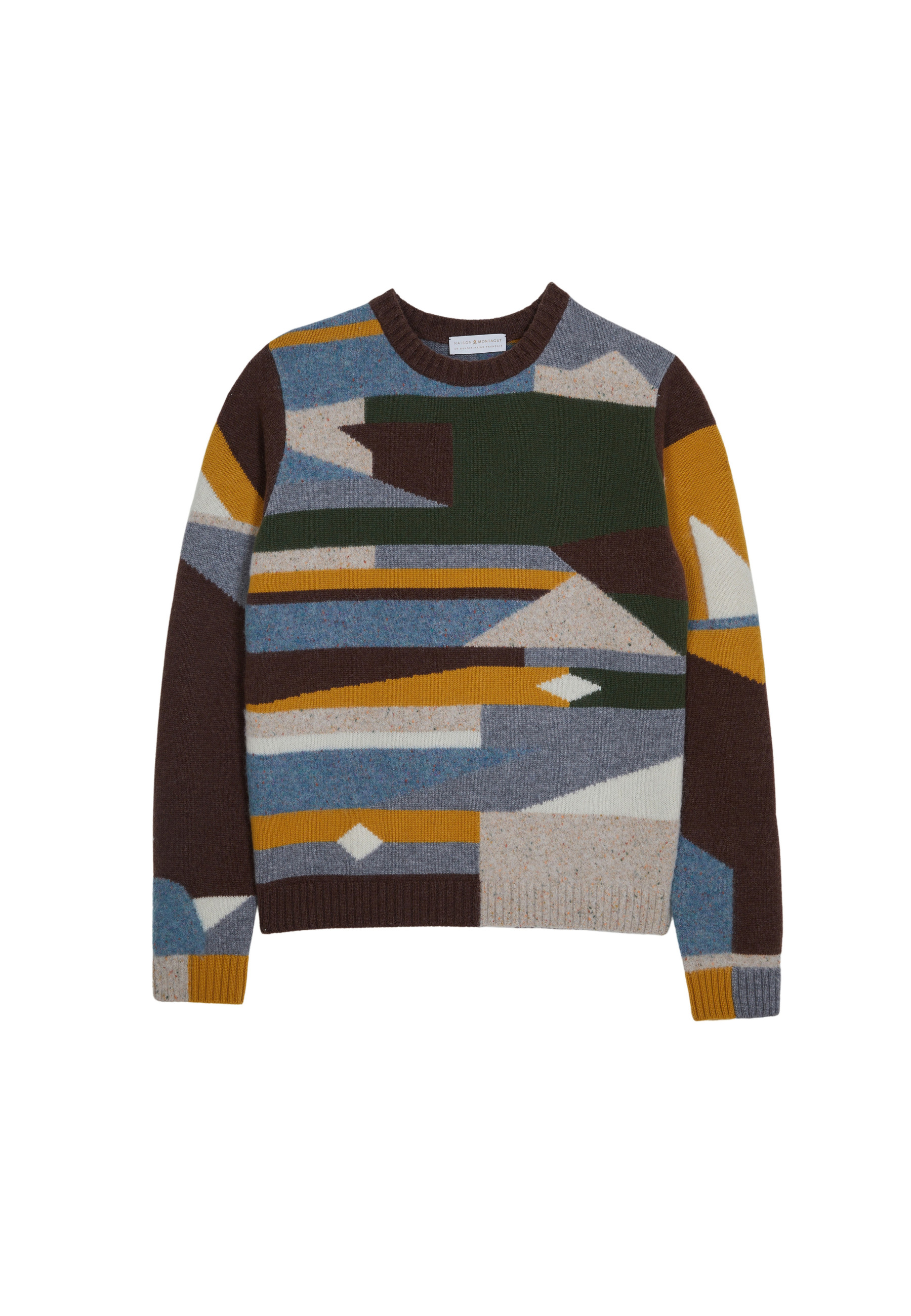 Superbowl round neck cashmere sweater - Florian