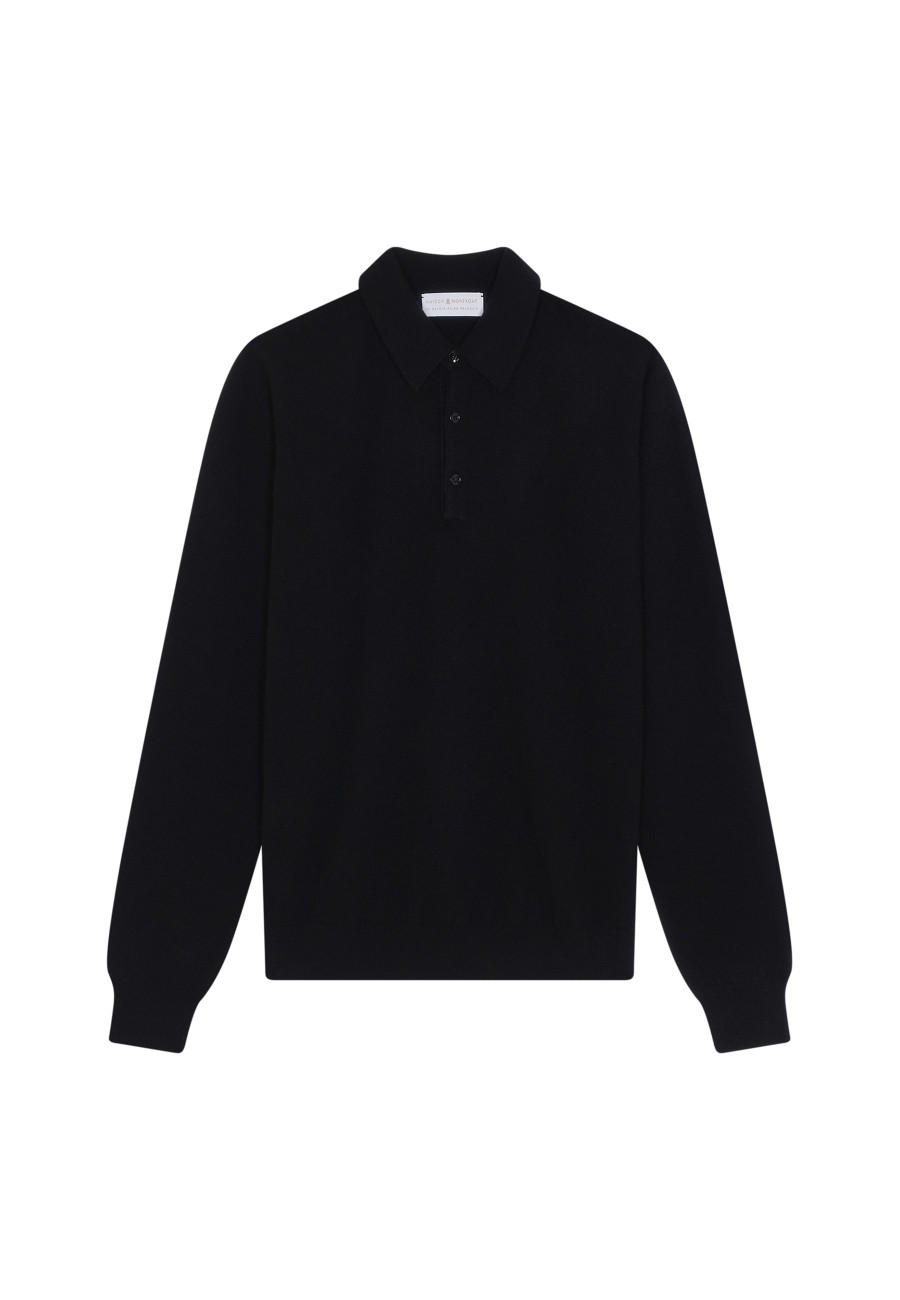 Cashmere polo neck sweater - Emerson