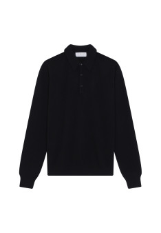 Cashmere polo neck sweater - Emerson